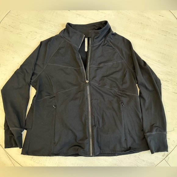 Fabletics Jackets & Blazers - Fabletics jacket. Excellent condition. Women’s Size 1X Black